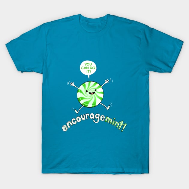 ENCOURAGEMINT (SPEARMINT) T-Shirt by JasonPiperberg